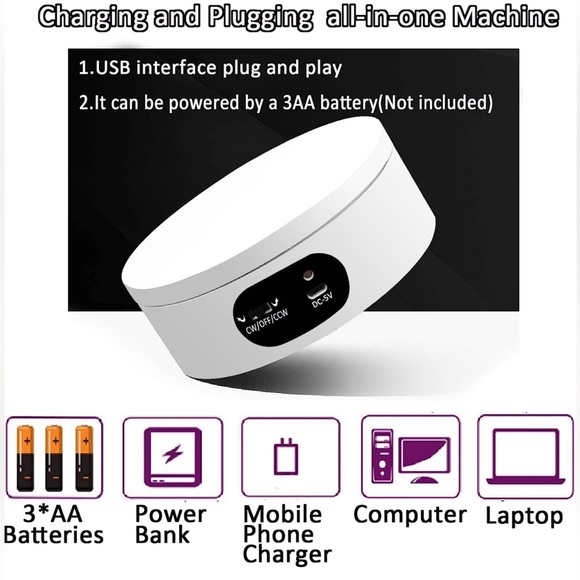 Rotating Turntable Display Stand - Picture 3 of 6